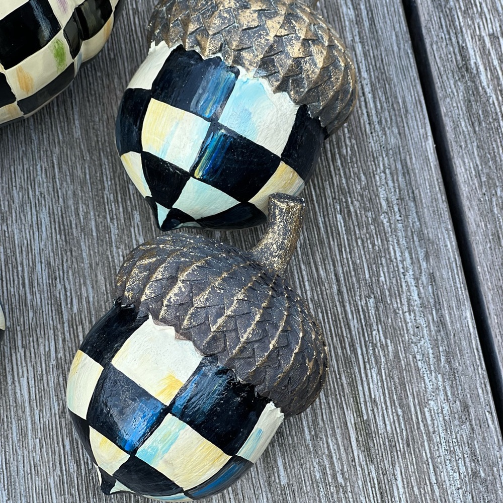 Mackenzie Childs inspired acorns